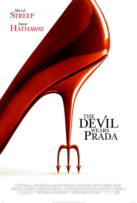

Постер к фильму "Дьявол носит «Prada»" (The Devil Wears Prada) 50x70 см