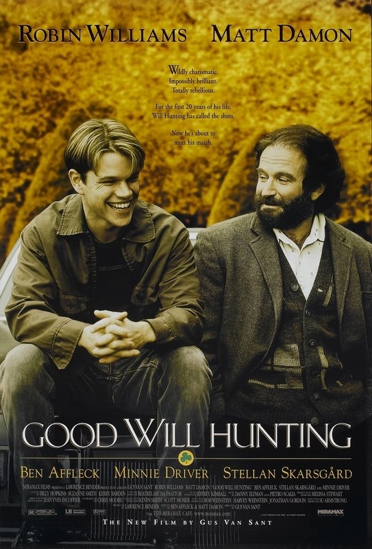 

Постер к фильму "Умница Уилл Хантинг" (Good Will Hunting) A4