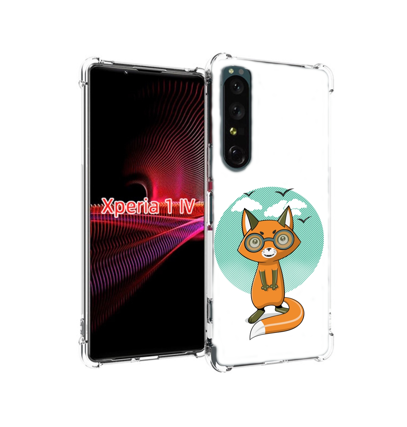 

Чехол накладка MyPads задумчивая лиса для Sony Xperia 1 IV, Прозрачный, Tocco