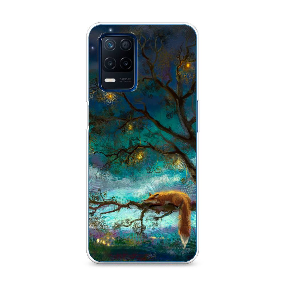 

Силиконовый чехол "Лиса устала" на Realme Narzo 30 5G, 257150-2
