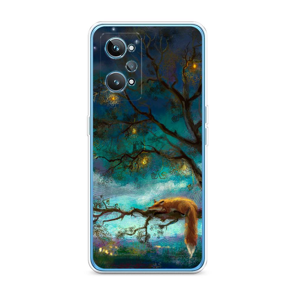 

Силиконовый чехол "Лиса устала" на Realme GT 2, 258550-2