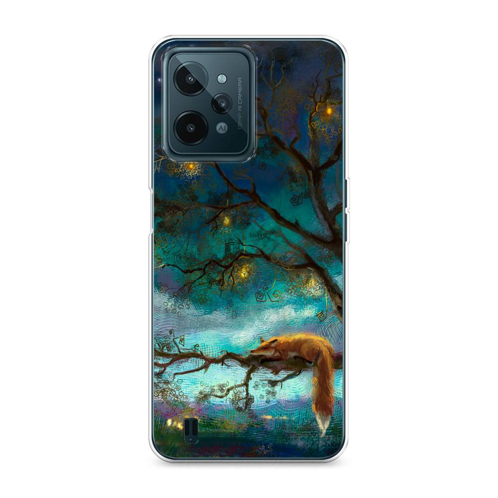 

Силиконовый чехол "Лиса устала" на Realme C31, 259350-2