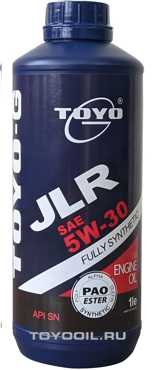 Моторное масло TOYO-G 9555131413867 JLR 5W30 SN A5/B5 1л