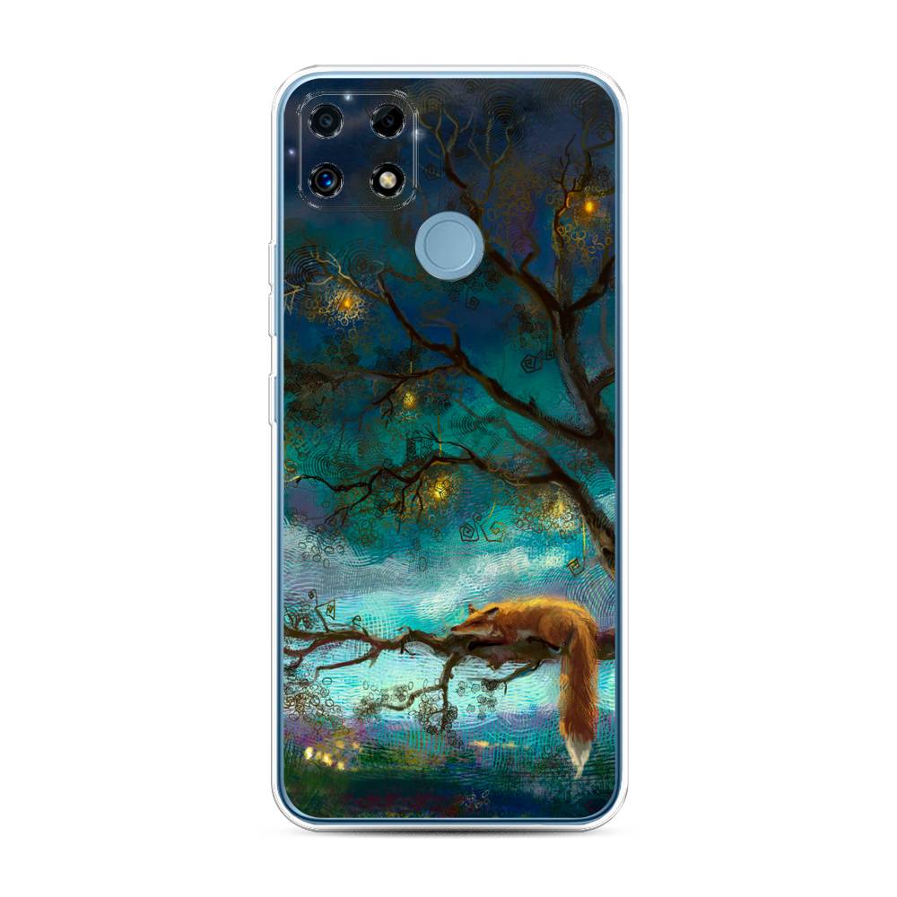 

Силиконовый чехол "Лиса устала" на Realme C25s, 257450-2