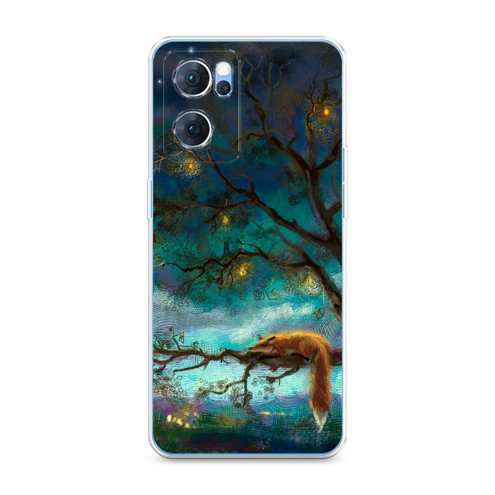 

Силиконовый чехол "Лиса устала" на Oppo Reno 7, 258150-2