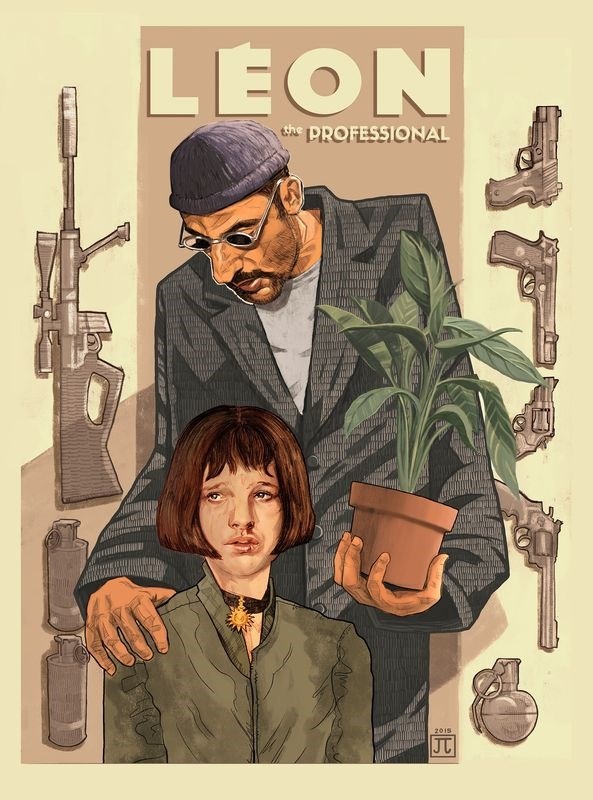 

Постер к фильму "Леон" (Leon) Оригинальный 50,8x68,6 см