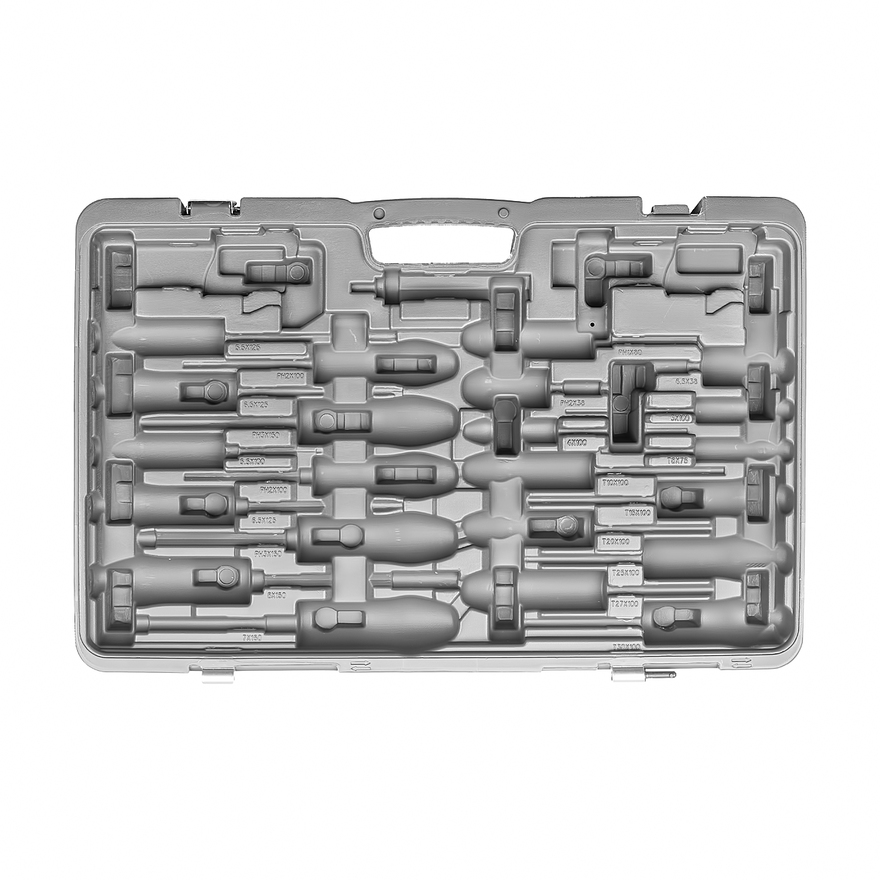 

Ложемент-кейс GARWIN PRO 641015-BOX1 для набора отверток и шестигранников (набор 641015)