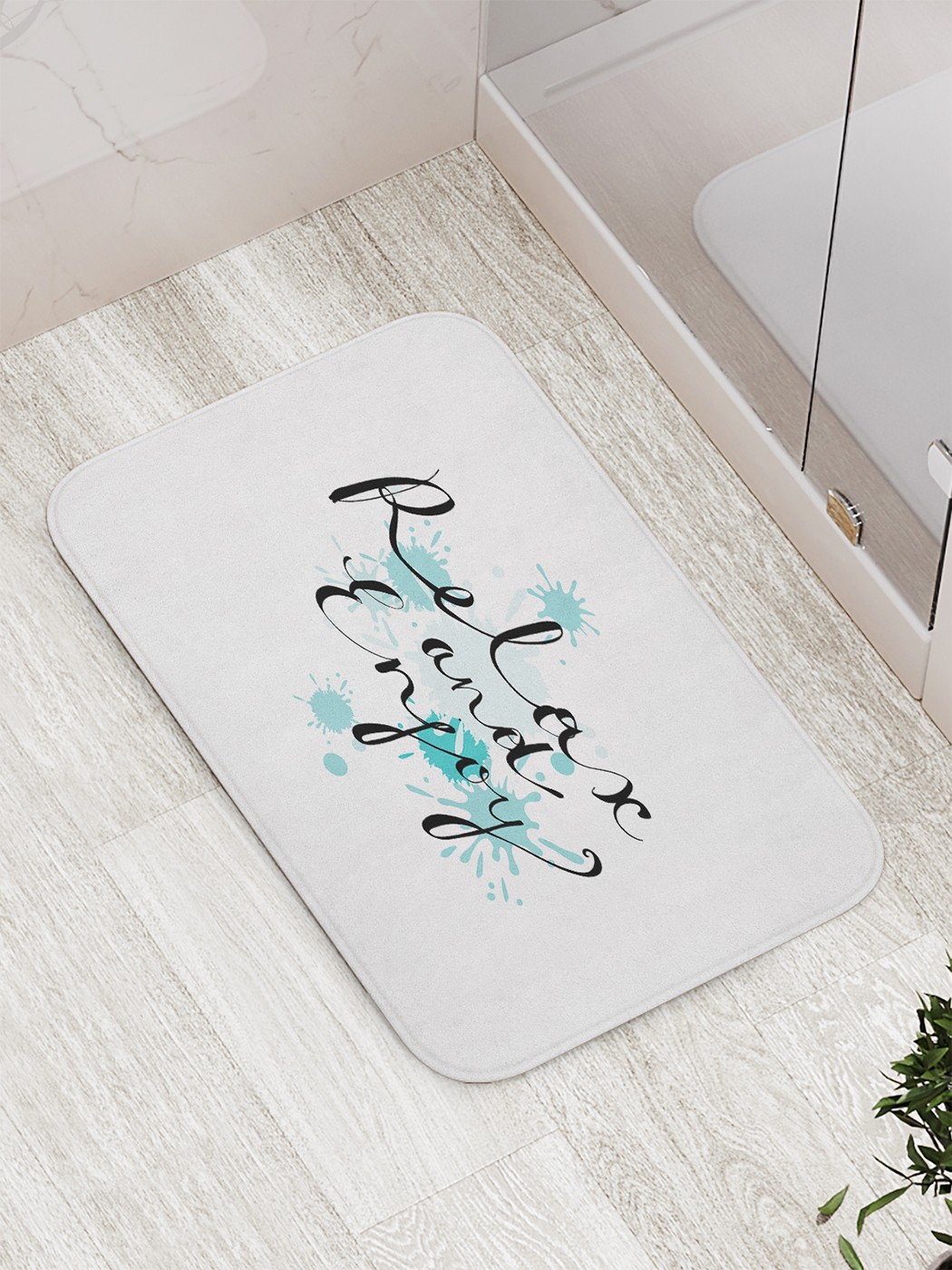 

Коврик противоскользящий для ванной, сауны, бассейна, 77х52 см bath_77299 JoyArty