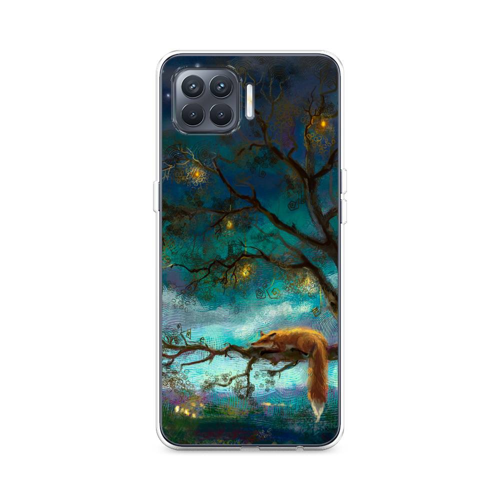 

Силиконовый чехол "Лиса устала" на Oppo A93, 255350-2