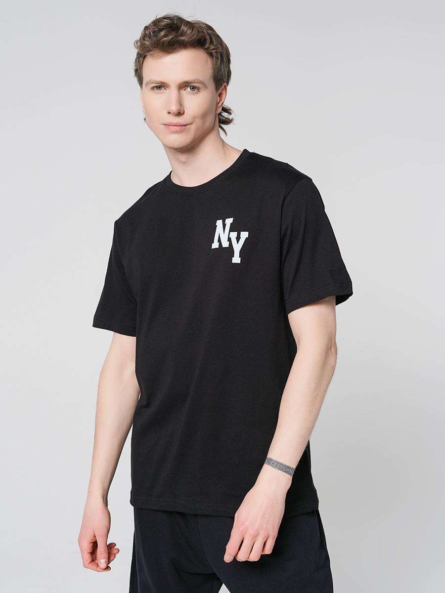 

Футболка мужская ТВОЕ 88034 черная XXL, 88034