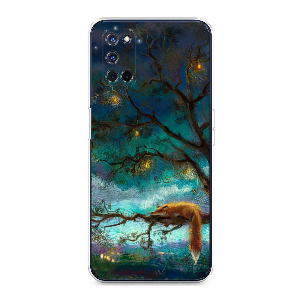 

Силиконовый чехол "Лиса устала" на Oppo A72, 253250-2