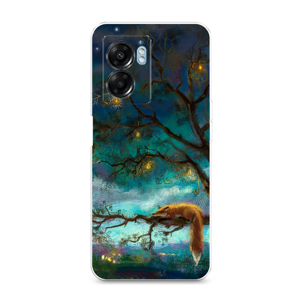 

Силиконовый чехол "Лиса устала" на Oppo A57 5G, 2510250-2