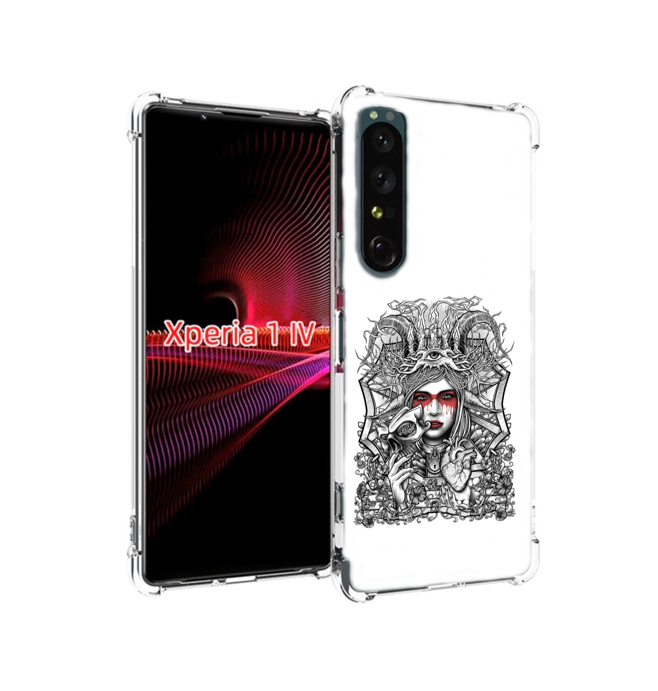 

Чехол накладка MyPads грусная девушка для Sony Xperia 1 IV, Прозрачный, Tocco