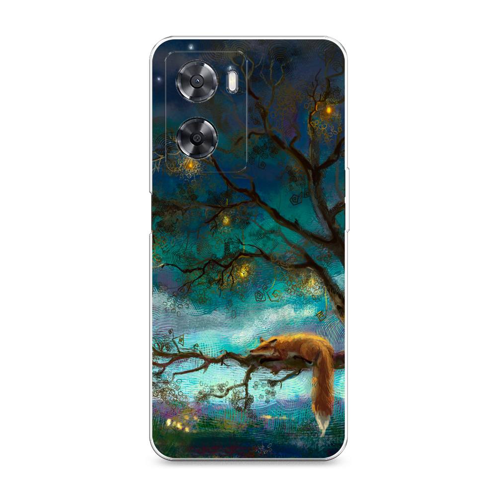 

Силиконовый чехол "Лиса устала" на Oppo A57 4G, 2510350-2
