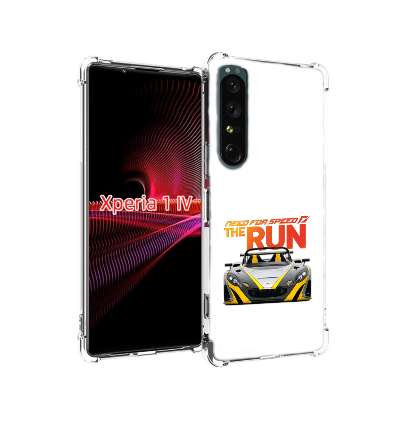

Чехол накладка MyPads гонка для Sony Xperia 1 IV, Прозрачный, Tocco