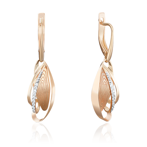 

Серьги из красного золота с фианитом PLATINA jewelry 02-3957-00-401-1110-48_0, 02-3957-00-401-1110-48_0