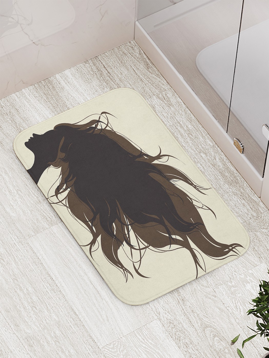 

Коврик противоскользящий для ванной, сауны, бассейна, 77х52 см bath_77245 JoyArty