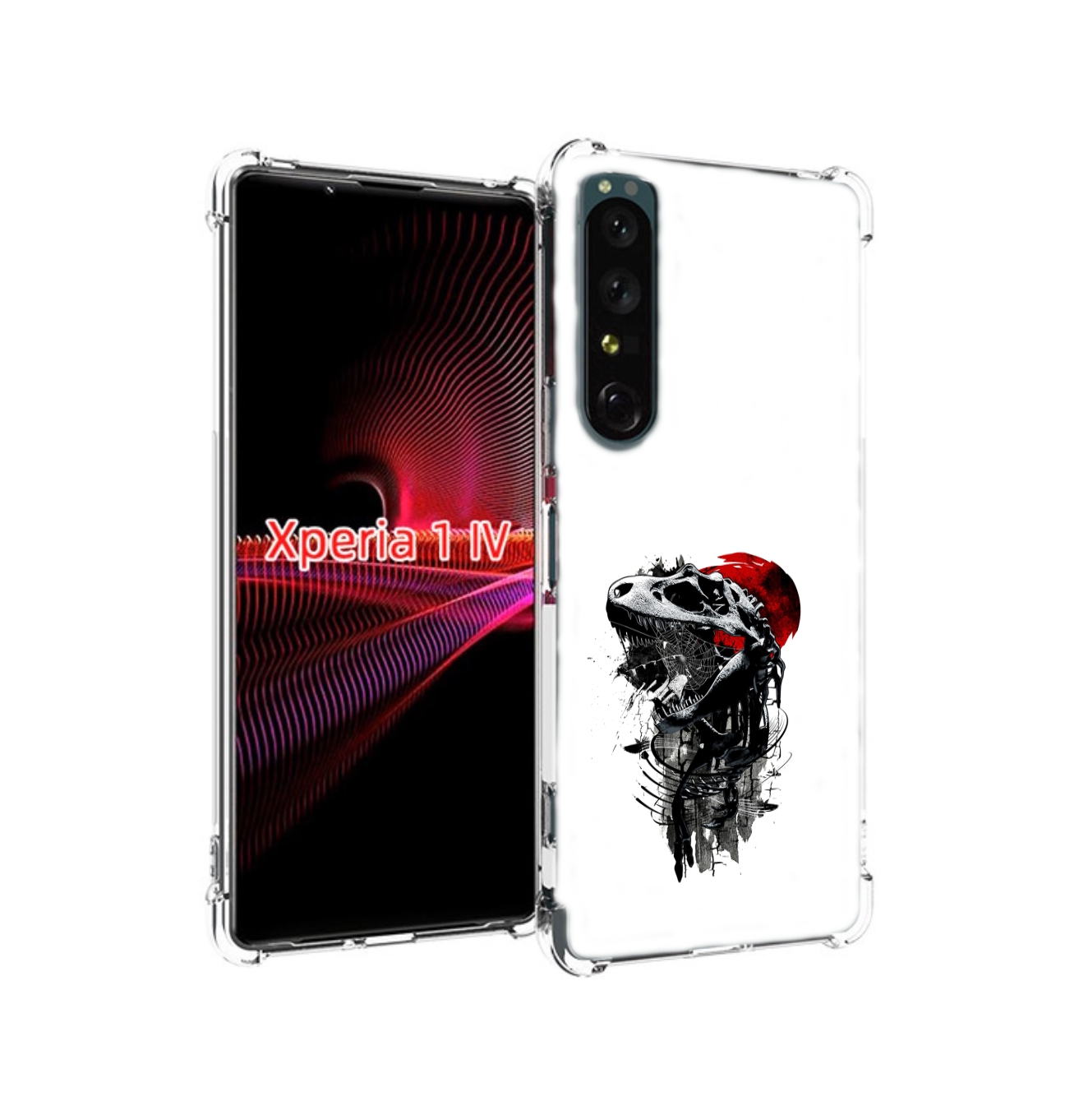 

Чехол накладка MyPads вымерший динозавр для Sony Xperia 1 IV, Прозрачный, Tocco