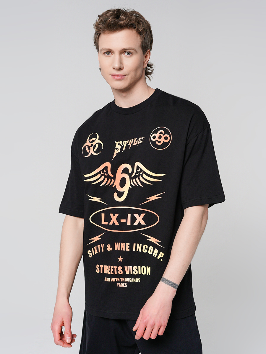 

Футболка мужская ТВОЕ 87967 черная XXL, 87967