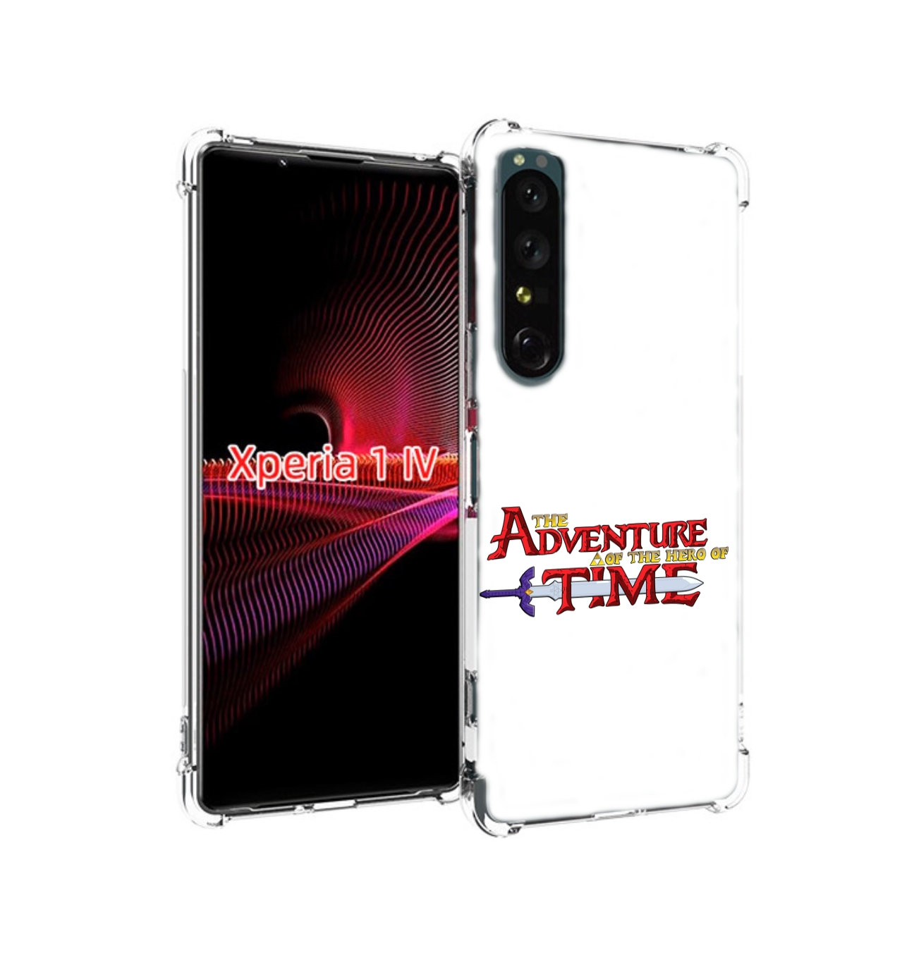 

Чехол накладка MyPads время приключений логотип для Sony Xperia 1 IV, Прозрачный, Tocco