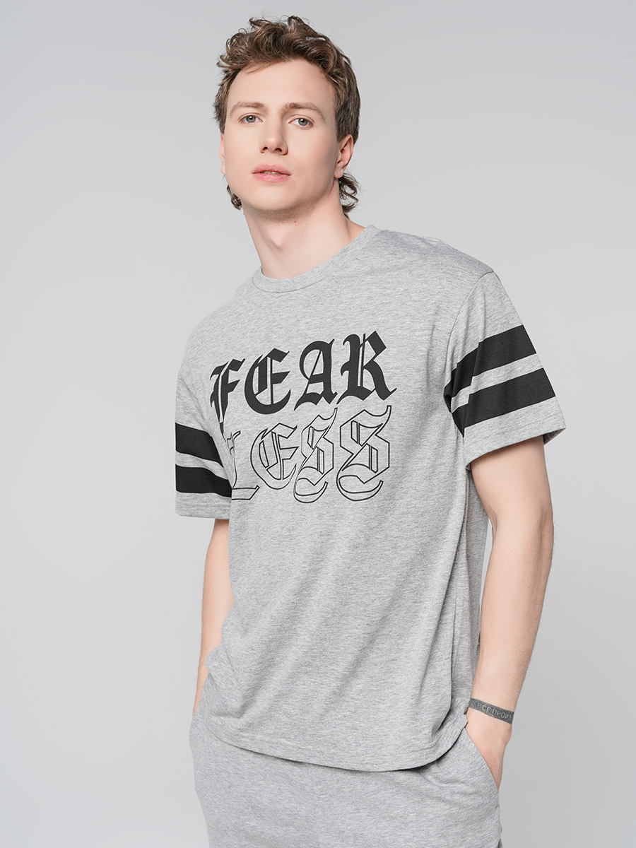 

Футболка мужская ТВОЕ 87642 серая XXL, 87642