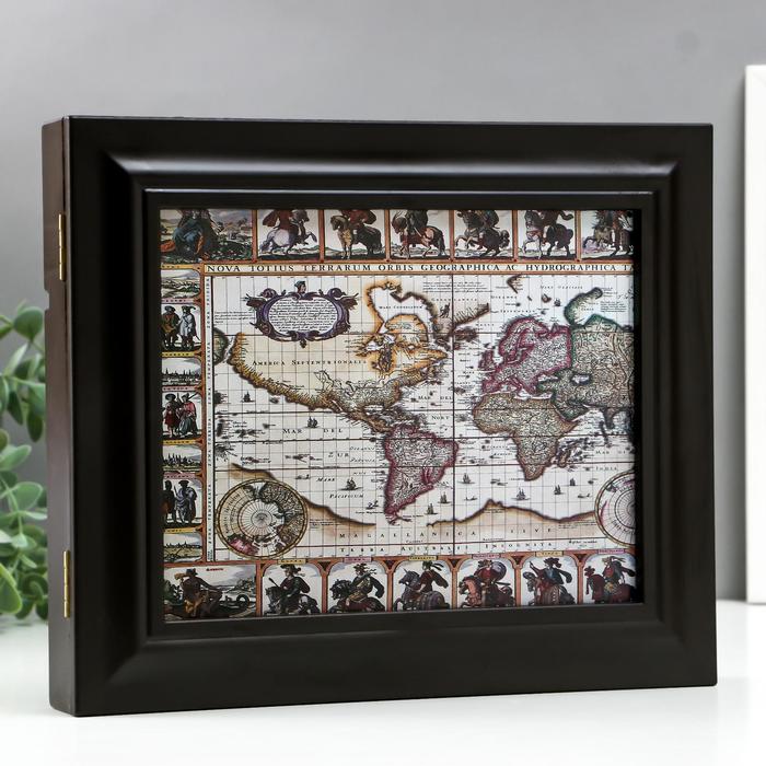 

Ключница "Карта 4" Венге 26,5х31,5х4,5 см