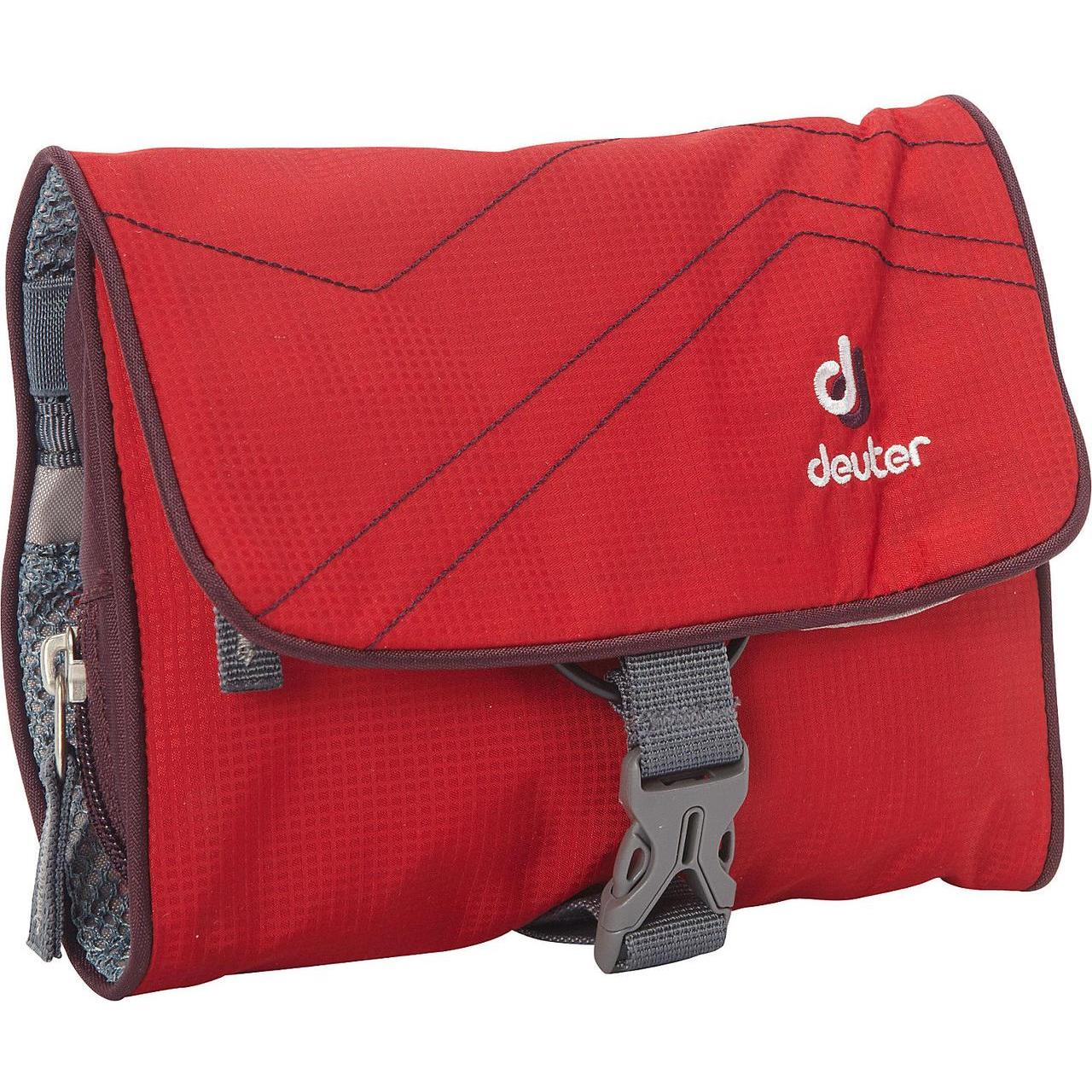 фото Несессер мужской deuter wash bag i красный