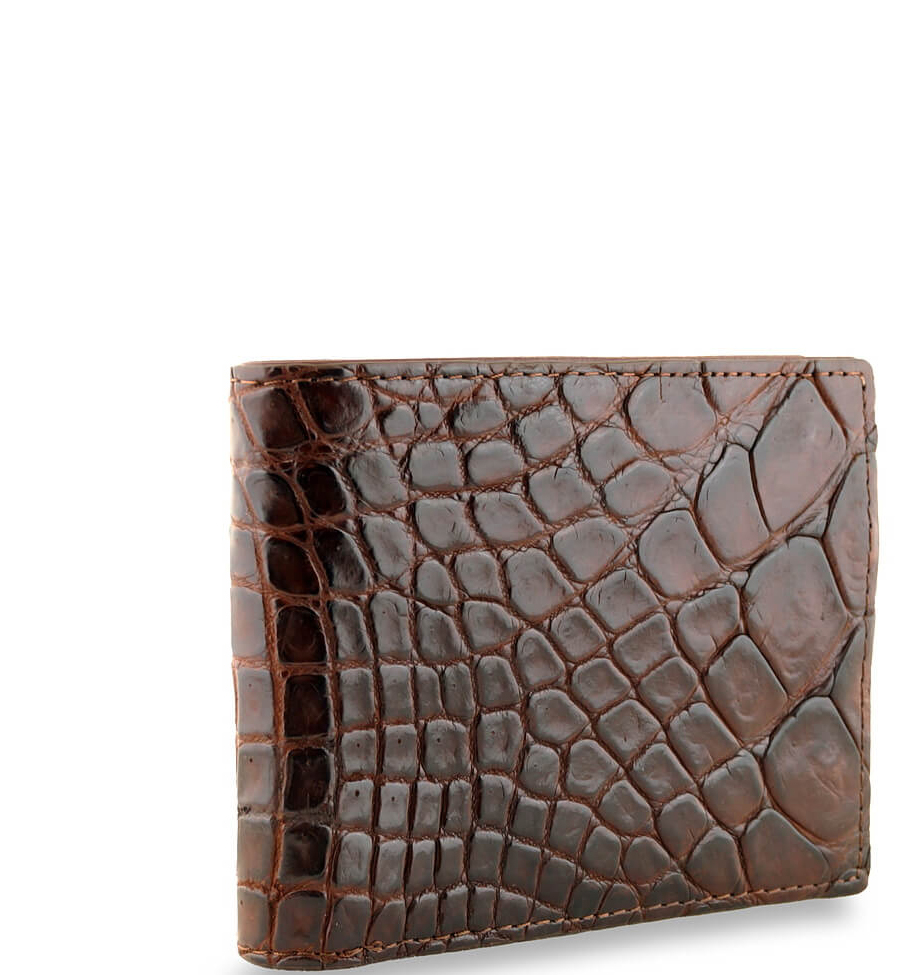 

Портмоне мужское Exotic Leather kk-443 коричневое, Коричневый, kk-443