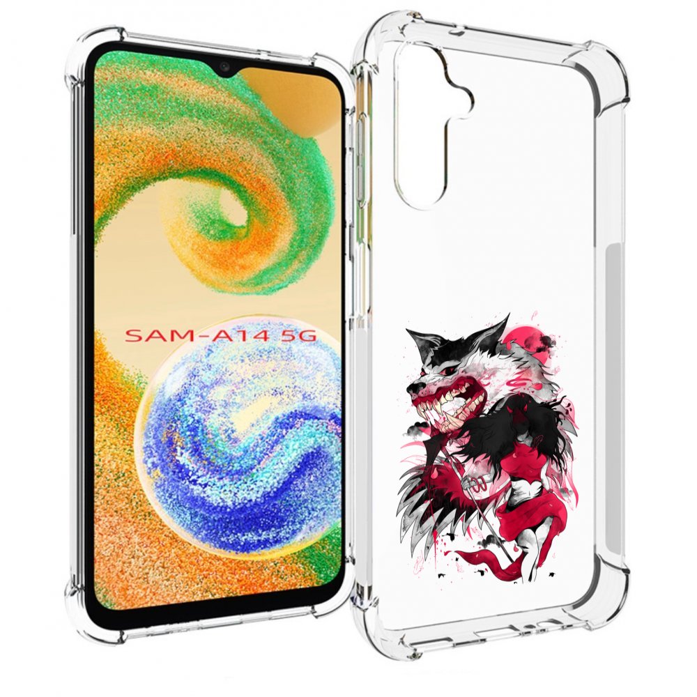 

Чехол MyPads красная шапочка для Samsung Galaxy A14 5G, Прозрачный, Tocco