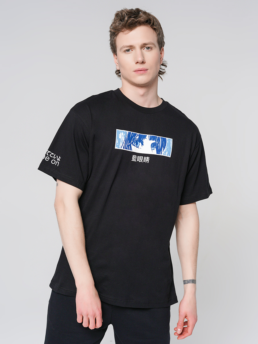 

Футболка мужская ТВОЕ 87722 черная M/L, 87722