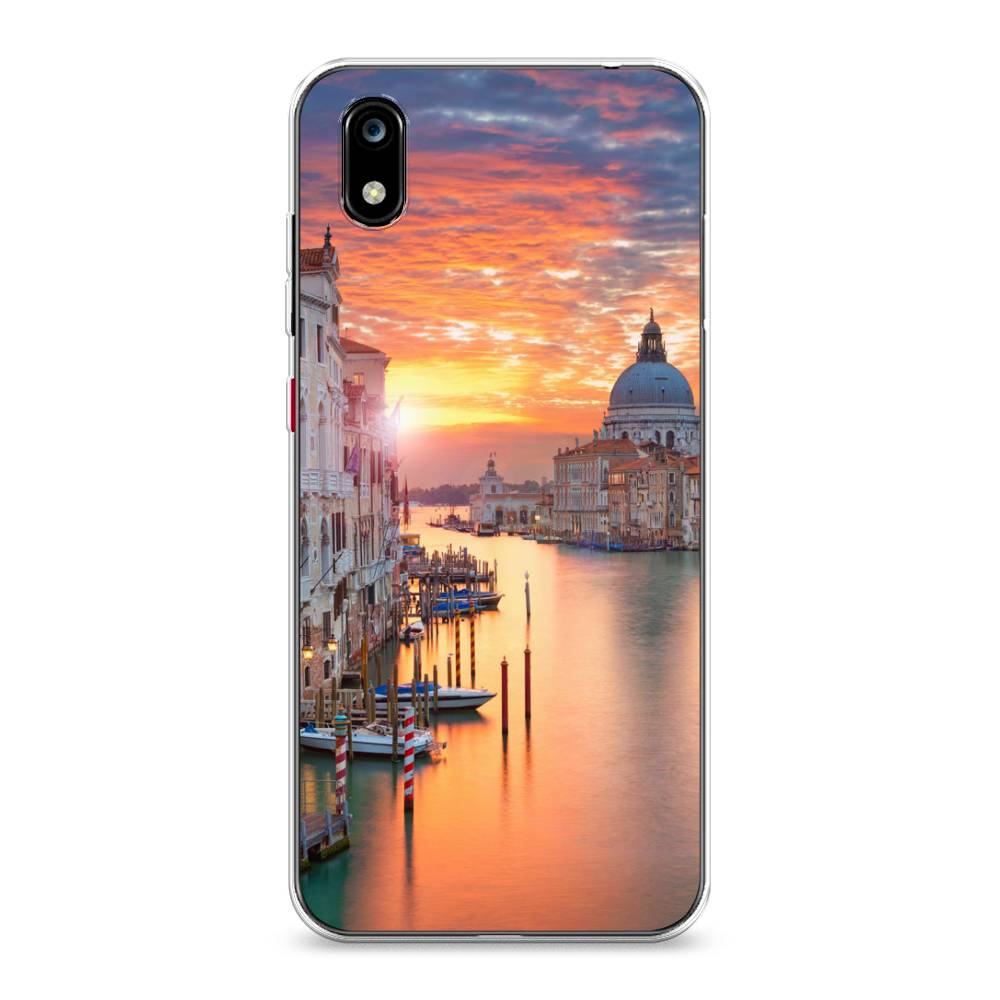 

Чехол на ZTE Blade A7 2019 "Восход 11", Розовый;оранжевый, 133150-2