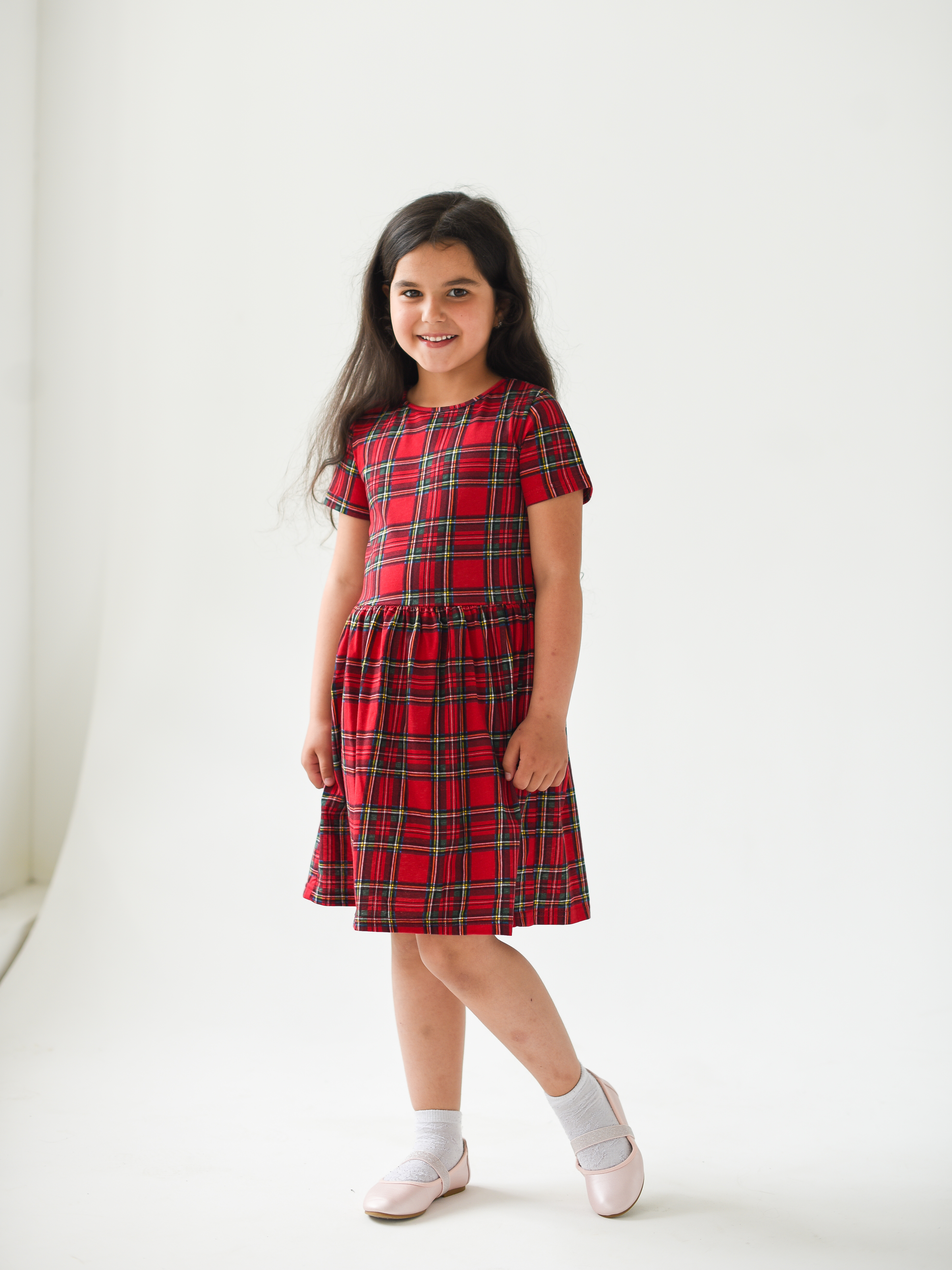 Платье детское; сарафан детский LikeRostik 1116, красный, 98