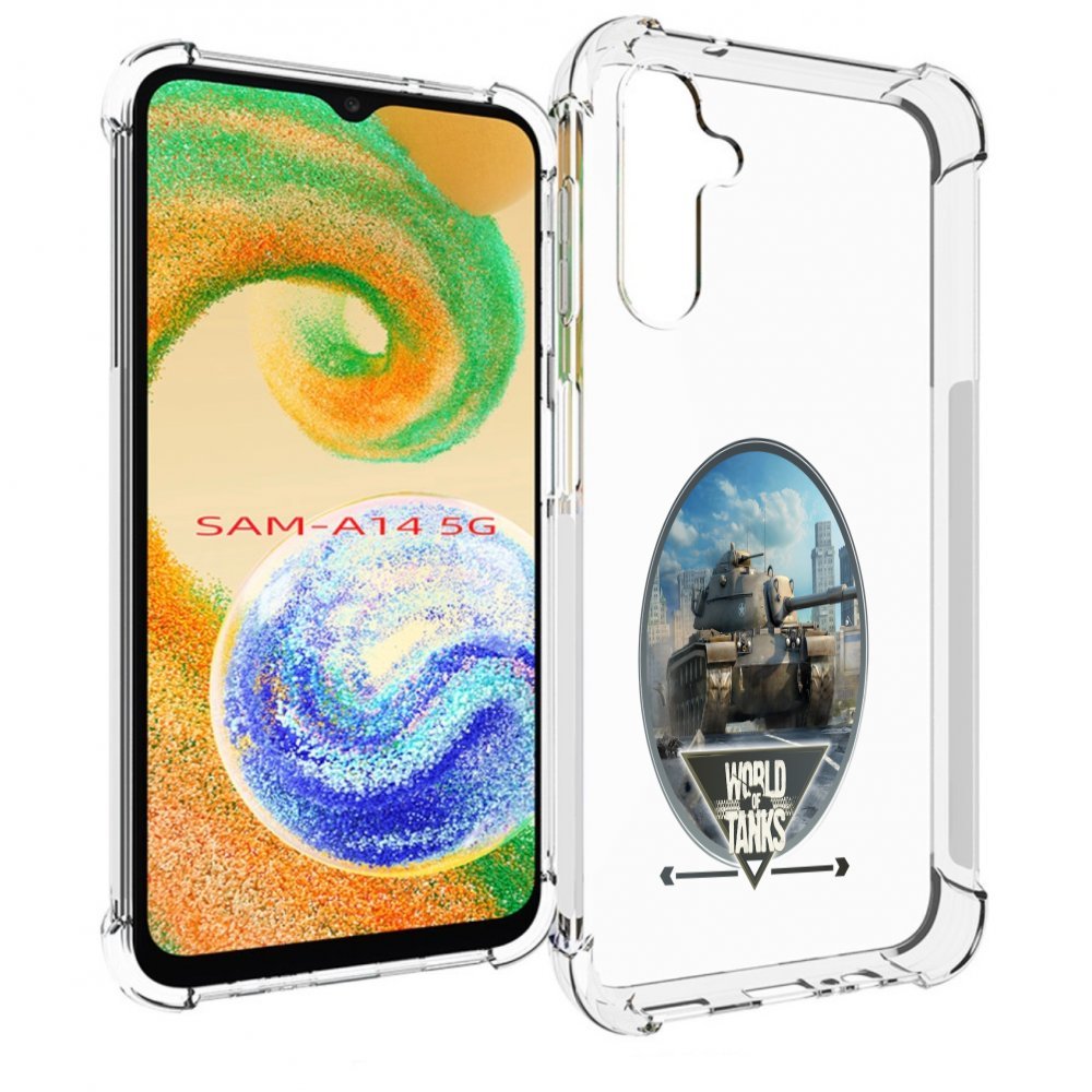 

Чехол MyPads игра с танками для Samsung Galaxy A14 5G, Прозрачный, Tocco