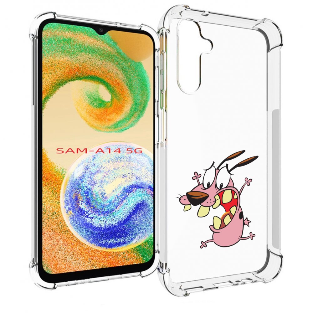 

Чехол MyPads зубастый бобик для Samsung Galaxy A14 5G, Прозрачный, Tocco