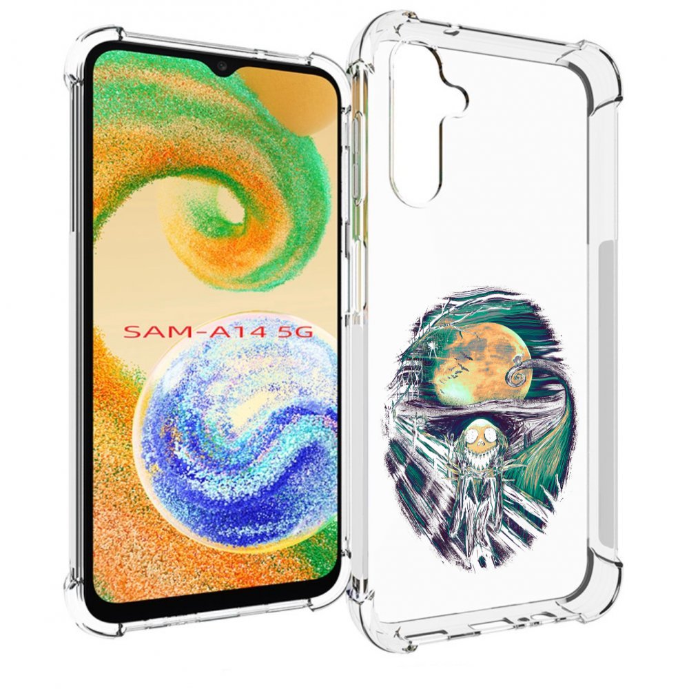 

Чехол MyPads зубастое существо абстракция для Samsung Galaxy A14 5G, Прозрачный, Tocco