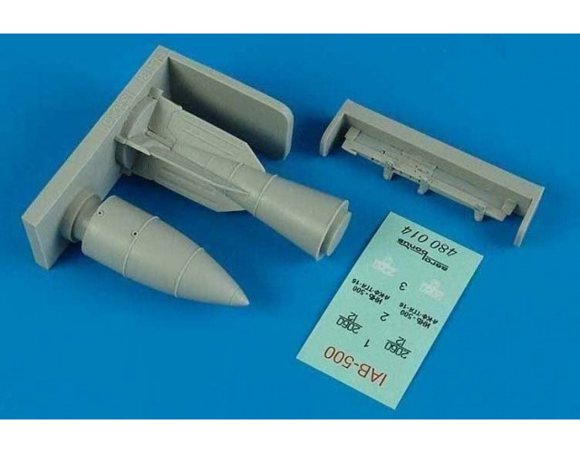 

Набор дополнений Aires 1/48 IAB-500 Imitation Aerial bomb with BD3-23N Pylon 480 014