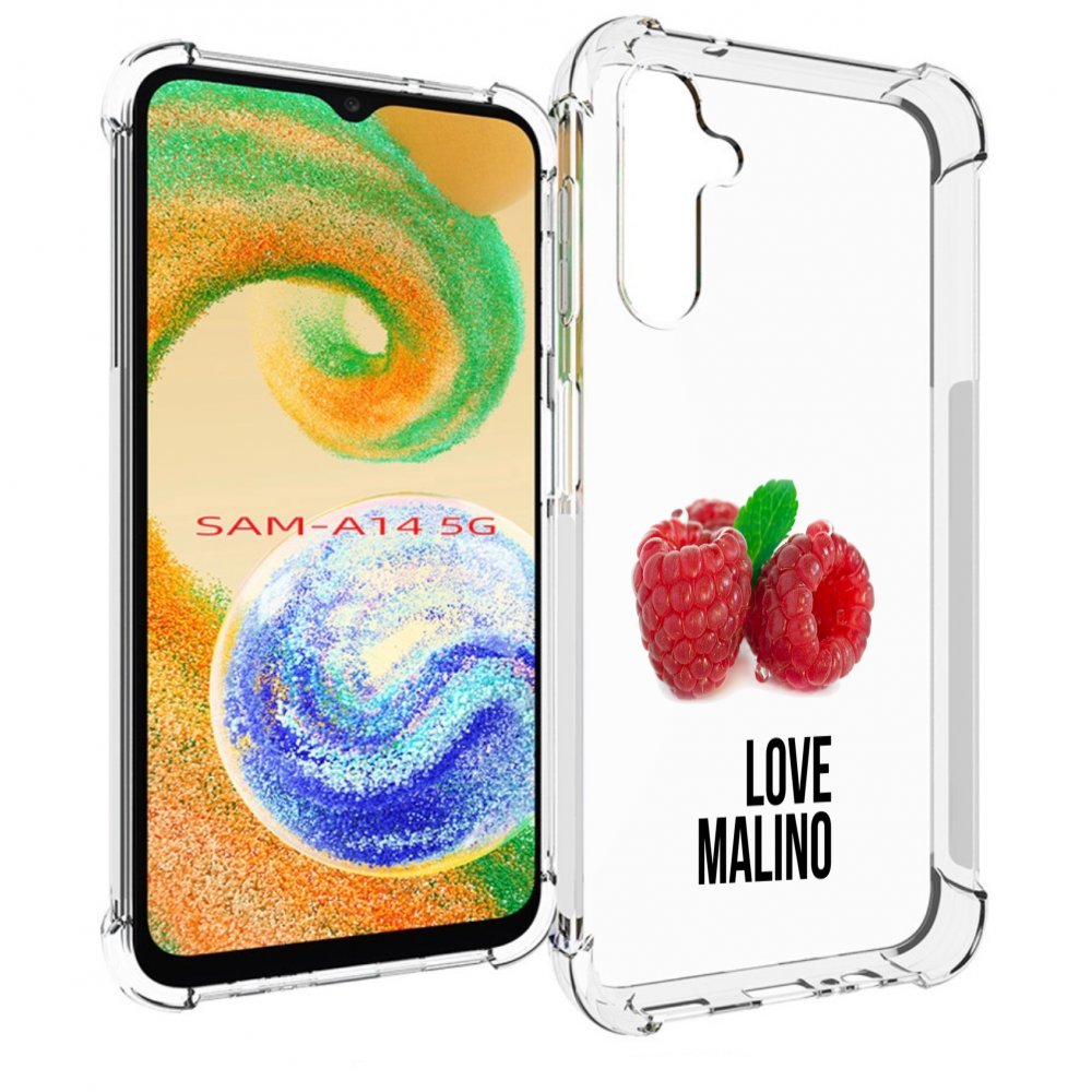 

Чехол MyPads Бренд лове малино для Samsung Galaxy A14 5G, Прозрачный, Tocco