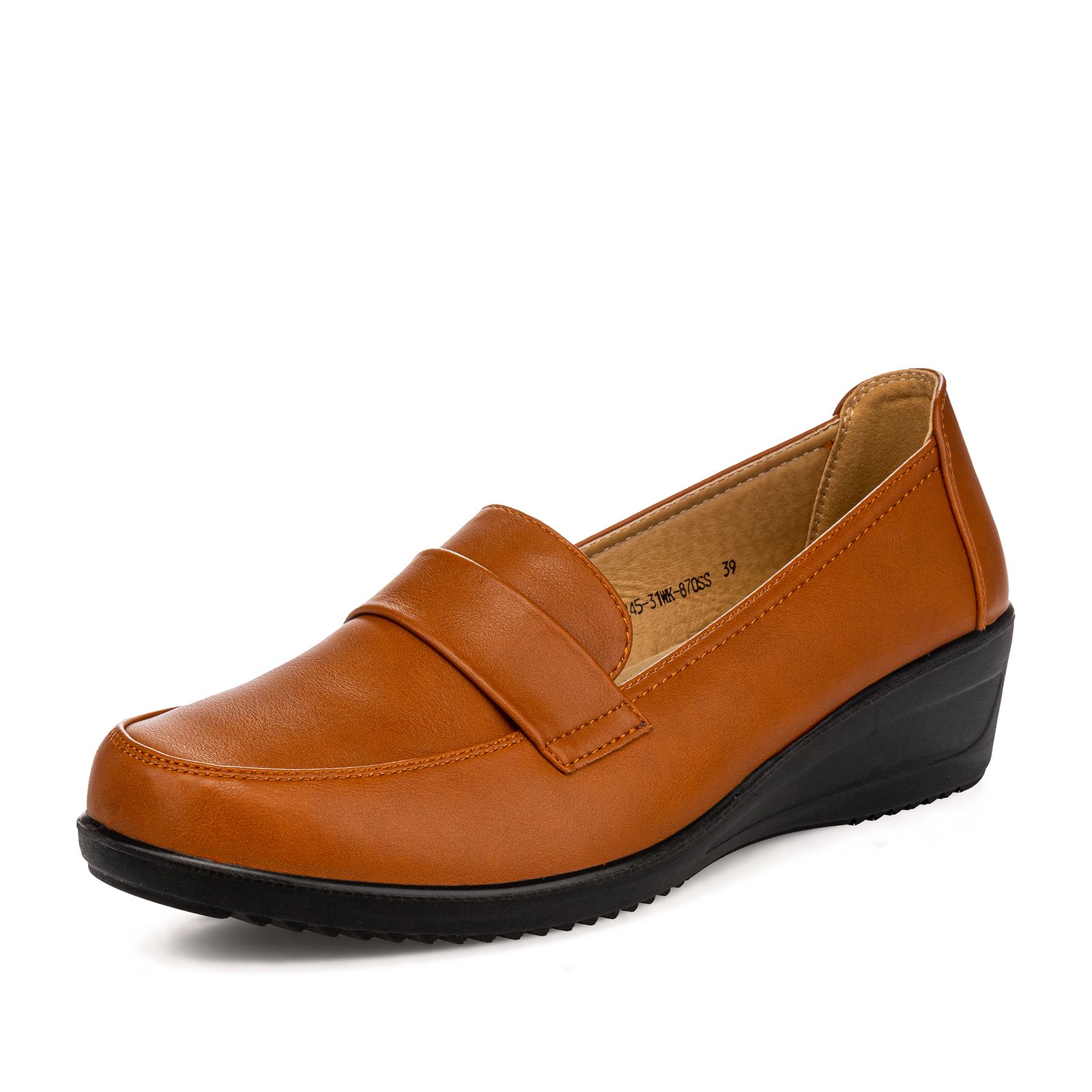 

Лоферы женские Marisetta 245-31WK-870SS коричневые 40 RU, Коричневый, 245-31WK-870SS