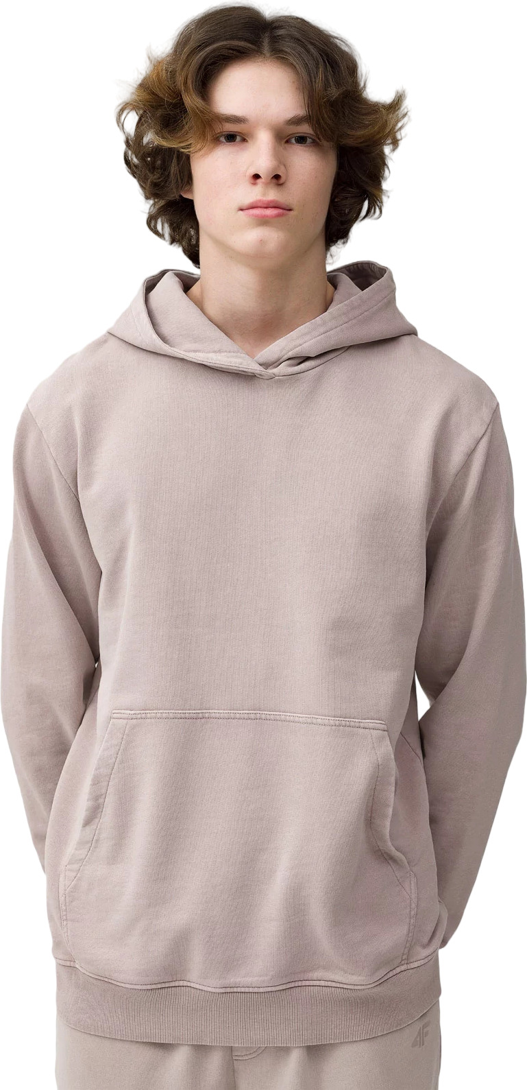 Худи мужское 4F Sweatshirt M223 бежевое 2XL 5839₽