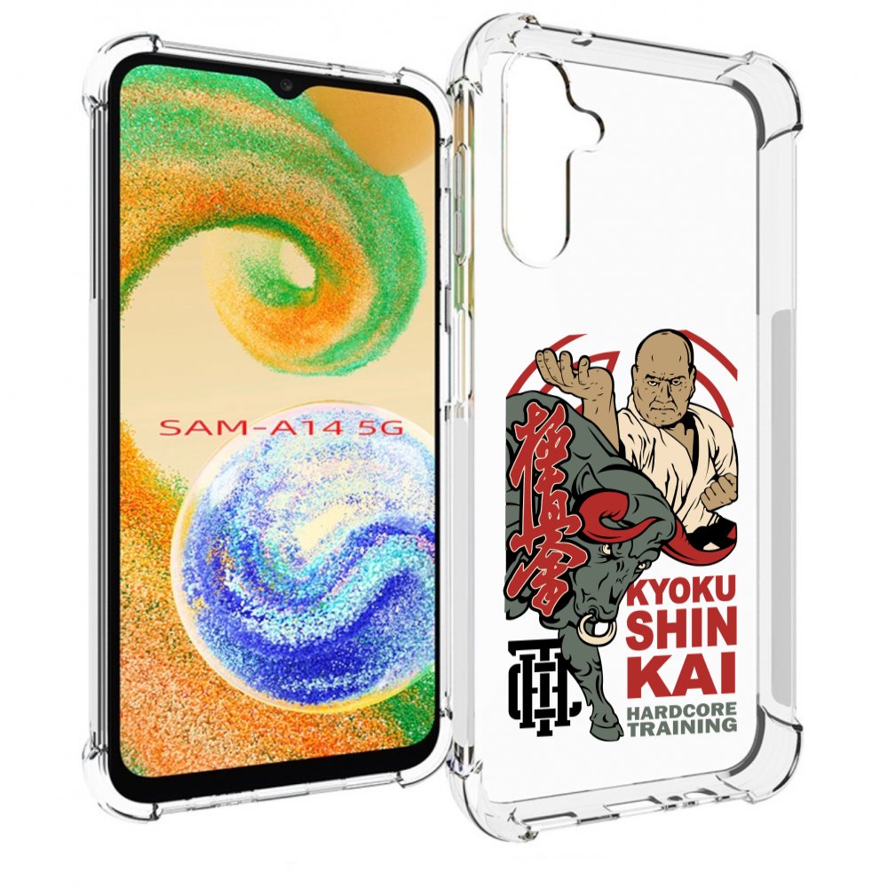 

Чехол MyPads единоборства рисунок для Samsung Galaxy A14 5G, Прозрачный, Tocco