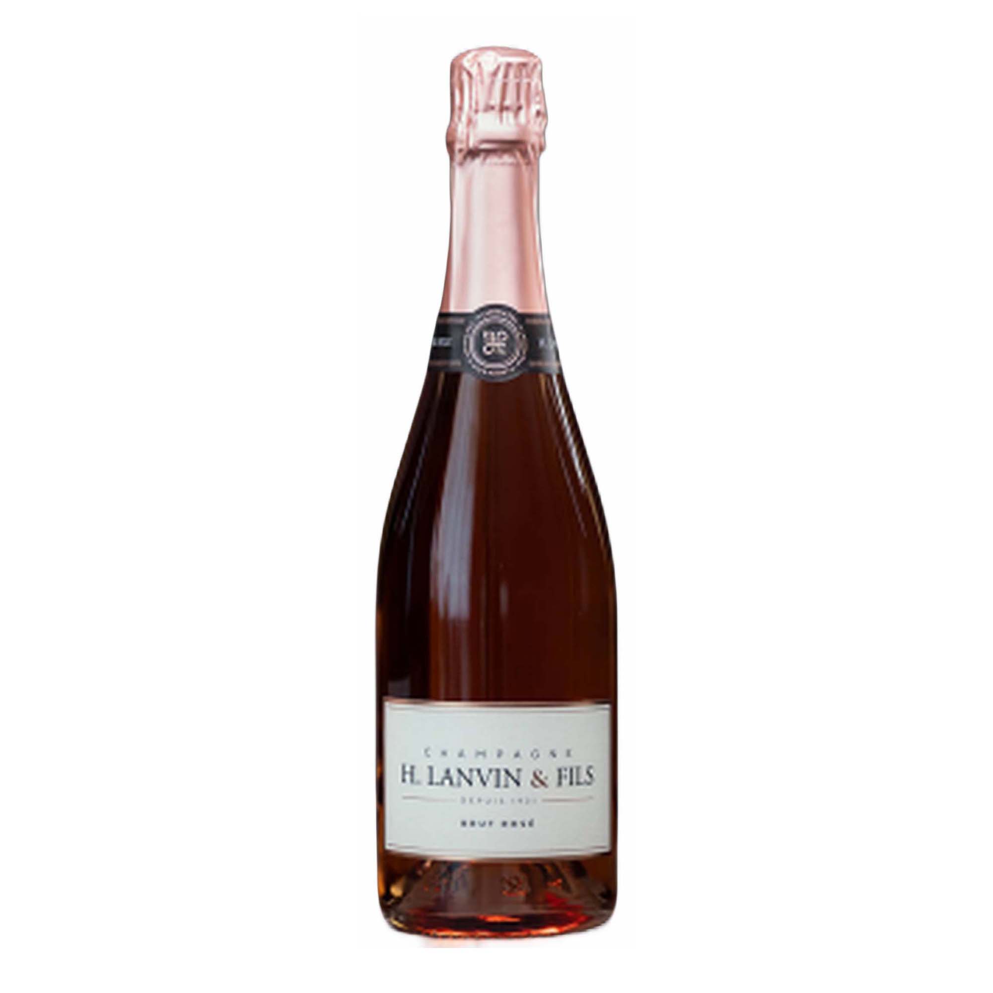 

Шампанское Champagne H. Lanvin & Fils розовое брют 12,5% 0,75 л Франция