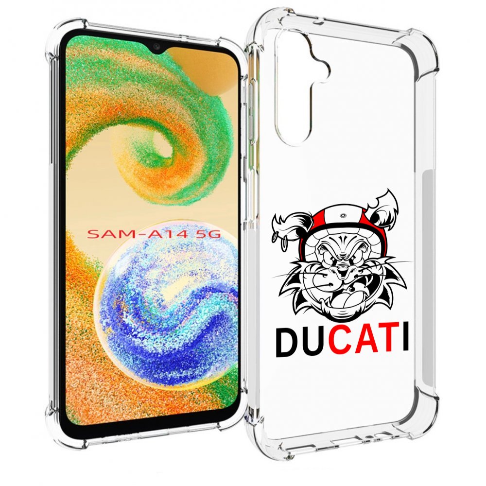 

Чехол MyPads дукати для Samsung Galaxy A14 5G, Прозрачный, Tocco