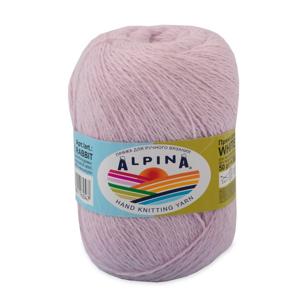 

Пряжа Alpina WHITE RABBIT 10 шт. в упак. цвет №244 св.розовый Alpina-WHITE RABBIT-