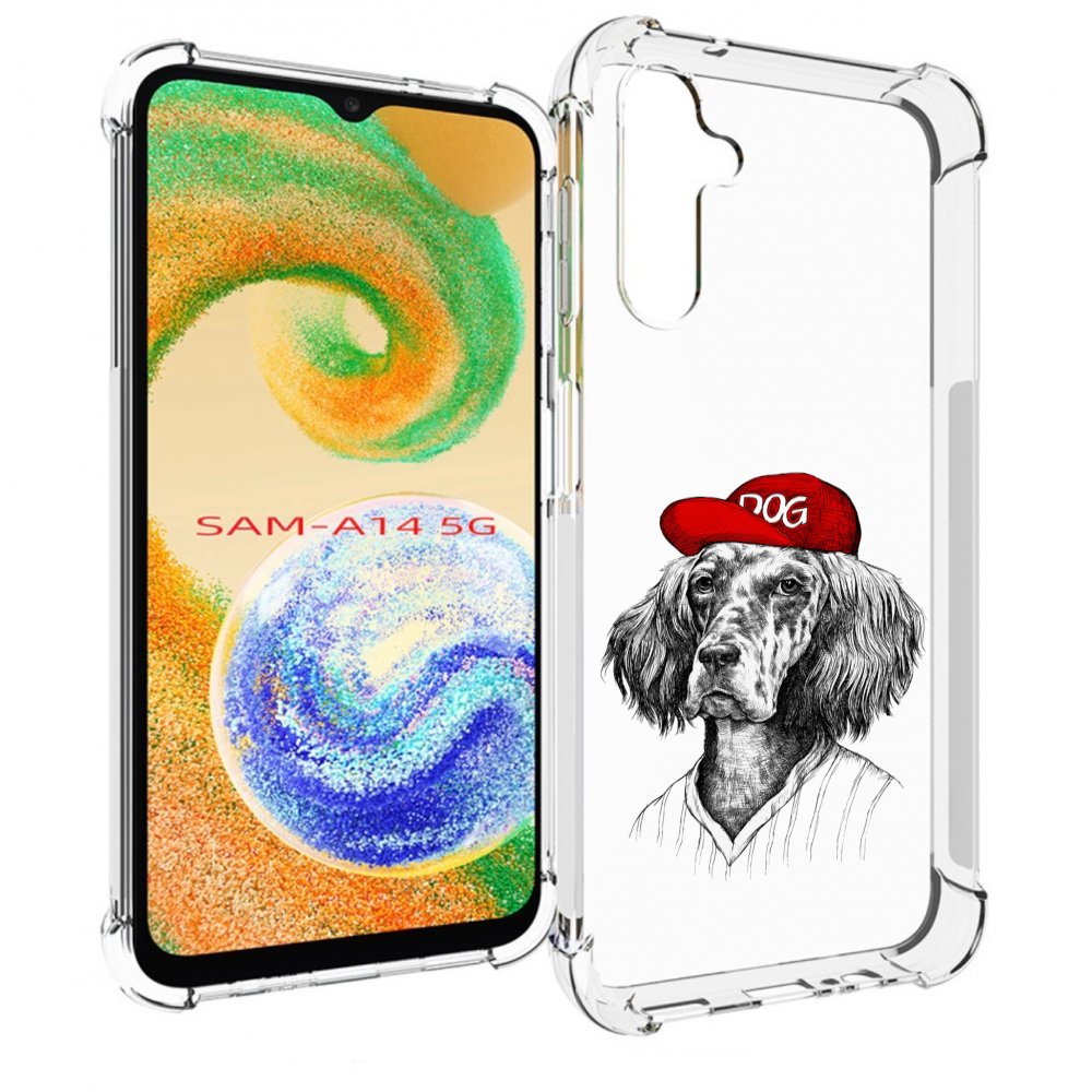 

Чехол MyPads дог для Samsung Galaxy A14 5G, Прозрачный, Tocco