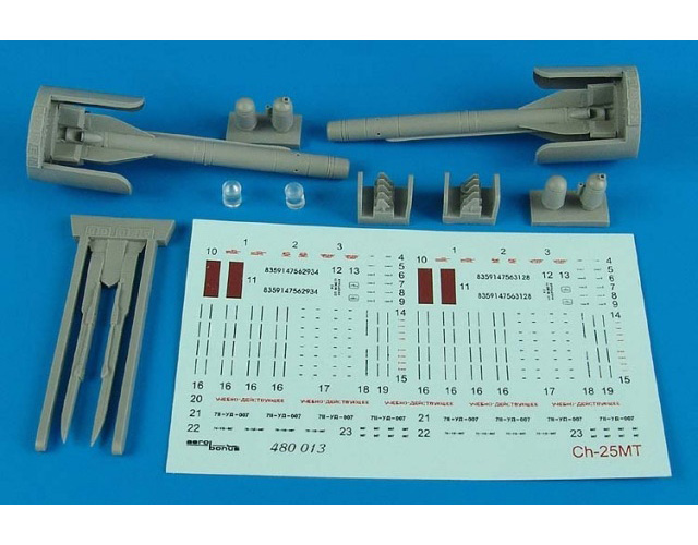 

Набор дополнений Aires 1/48 Ch-25MT AS-10 Karen air-to-ground missile 480 013