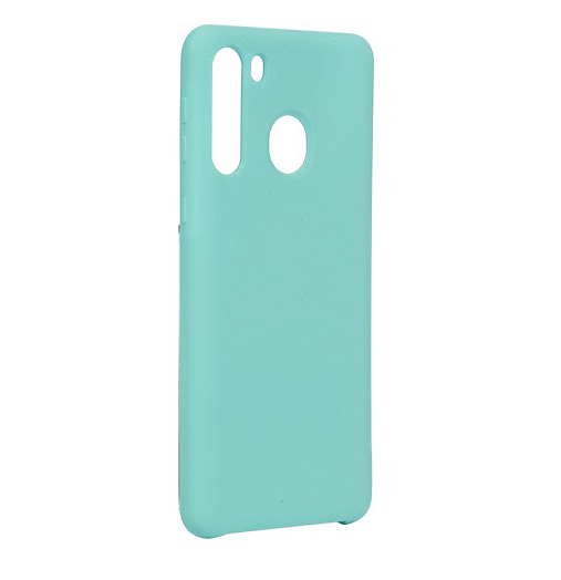 

Чехол-накладка Silicone Cover для Samsung Galaxy A21 SM-A215F mint (Зеленый), Чехол-накладка noname Silicone Cover для Samsung Galaxy A21 SM-A215F