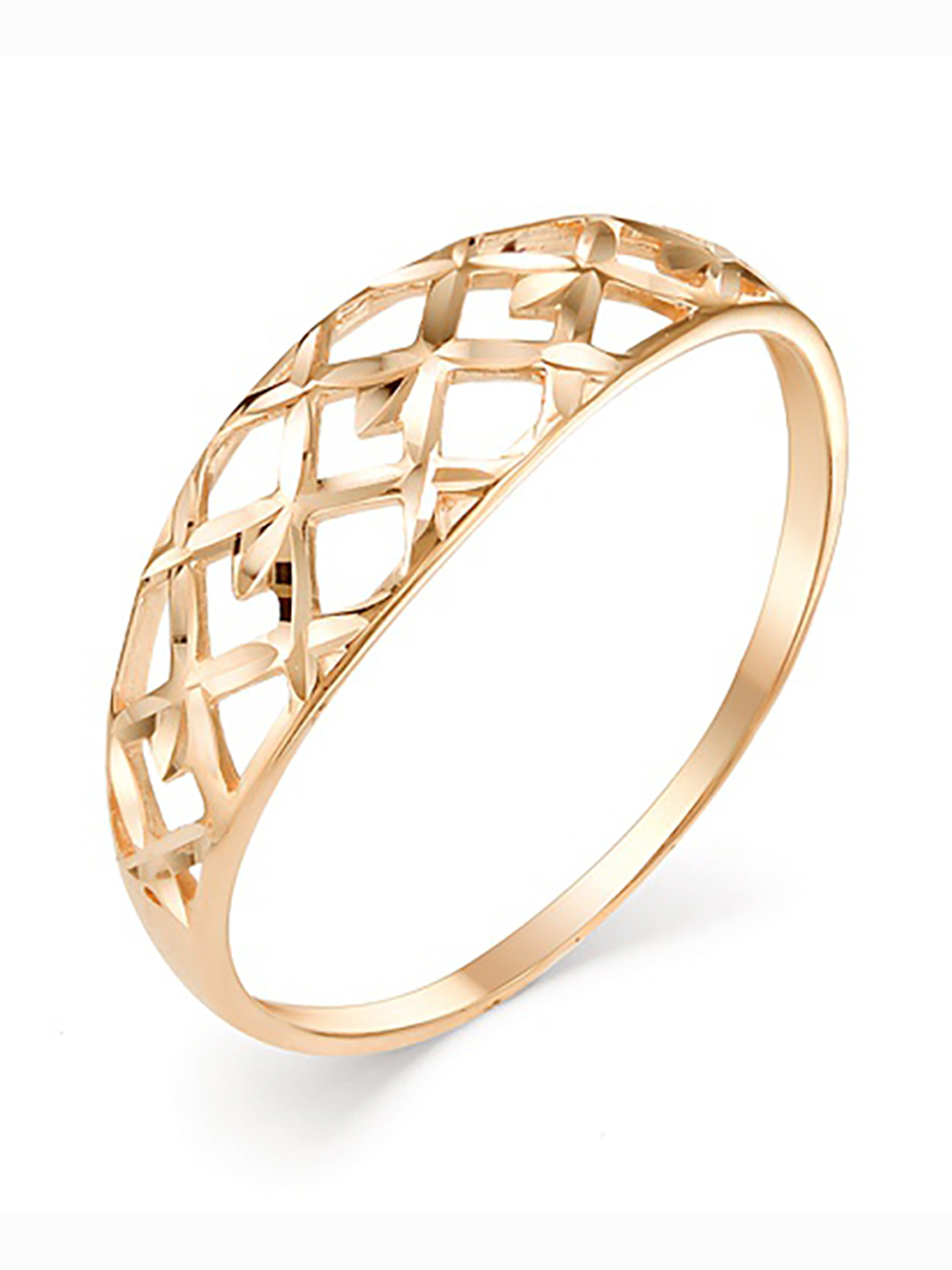 

Кольцо женское из красного золота без вставки 585Gold 401005192, р, 401005192
