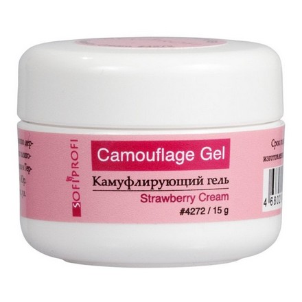 

Камуфлирующий гель SOFIPROFI Strawberry Cream, 15 мл
