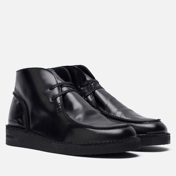 Ботинки Oswen Ewaldi Polido Leather чёрный, размер 42 EU