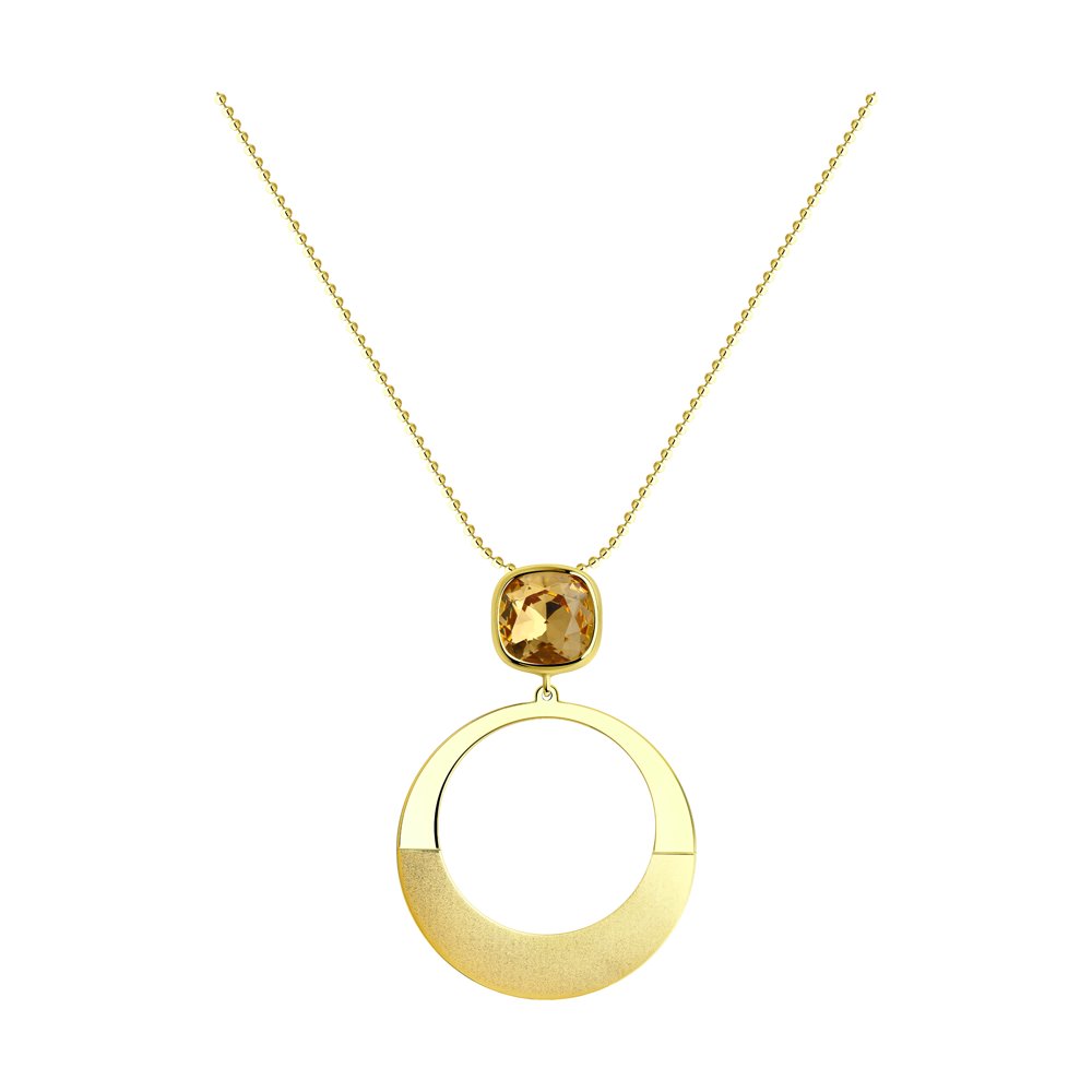 

Колье из серебра с кристаллом 45 см SOKOLOV 93070050, 93070050